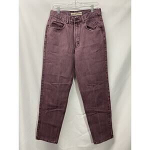 Vintage Merona Purple Tapered Leg Denim Jeans 32"W x 32”L